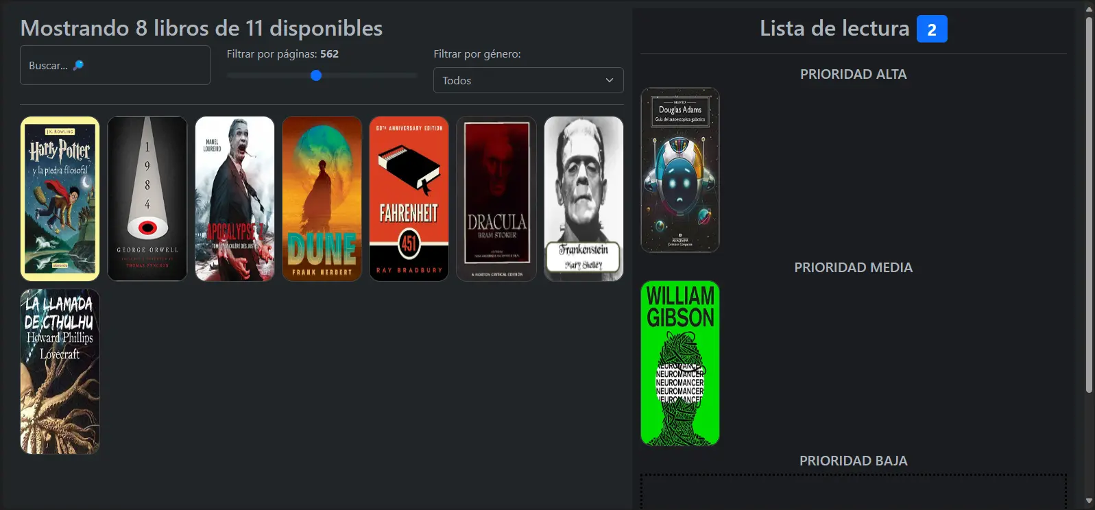 Reading List App